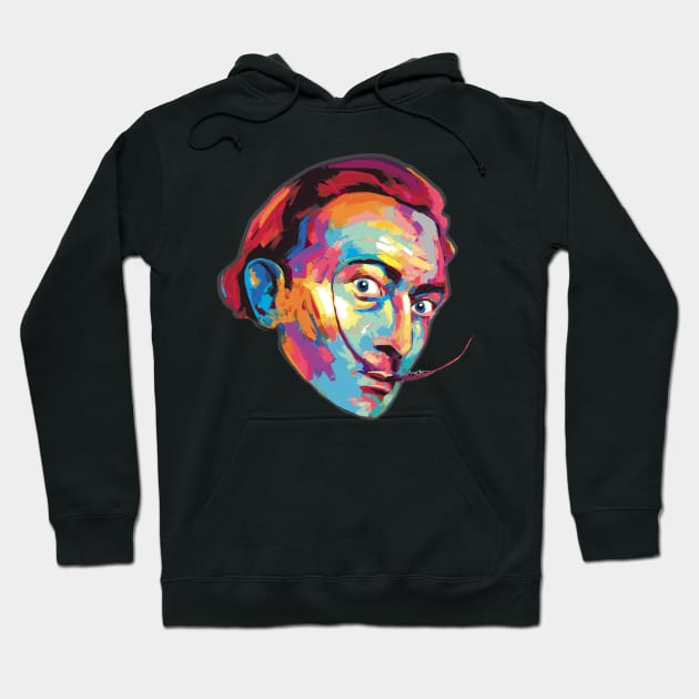 Salvador Dali Hoodie by mailsoncello